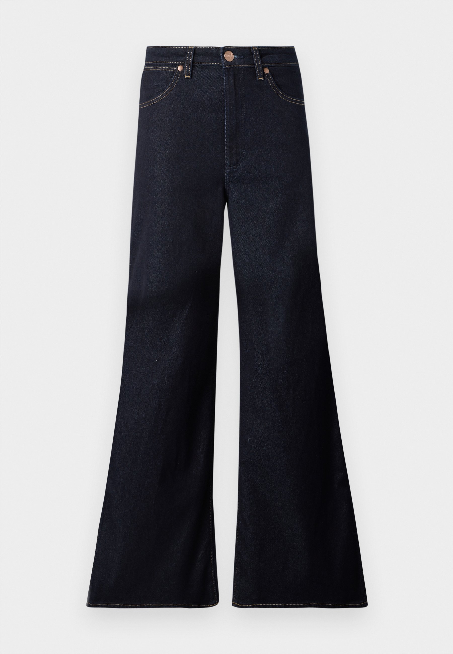 Wrangler CANYON - Wide Leg - denim lines/black denim - Zalando.ch