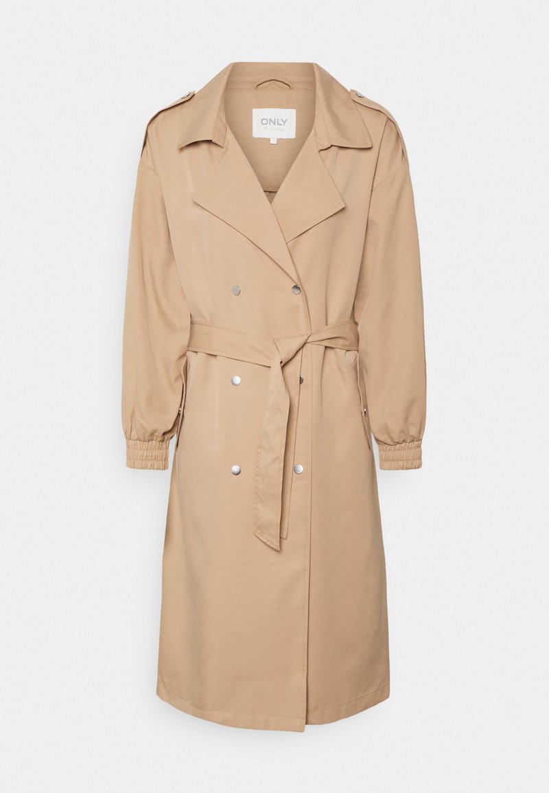 ONLY - ONLSEPIA TRENCH - Klassikaline mantel - tigers eye, Suurenda