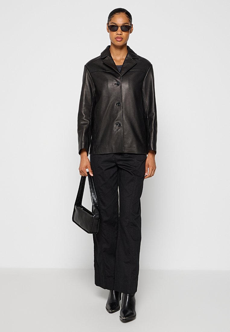 Lederjacke