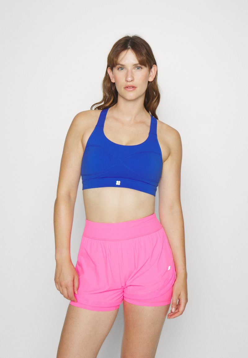 Sweaty Betty Icon Womens Blue Training Sports Bra main image 1