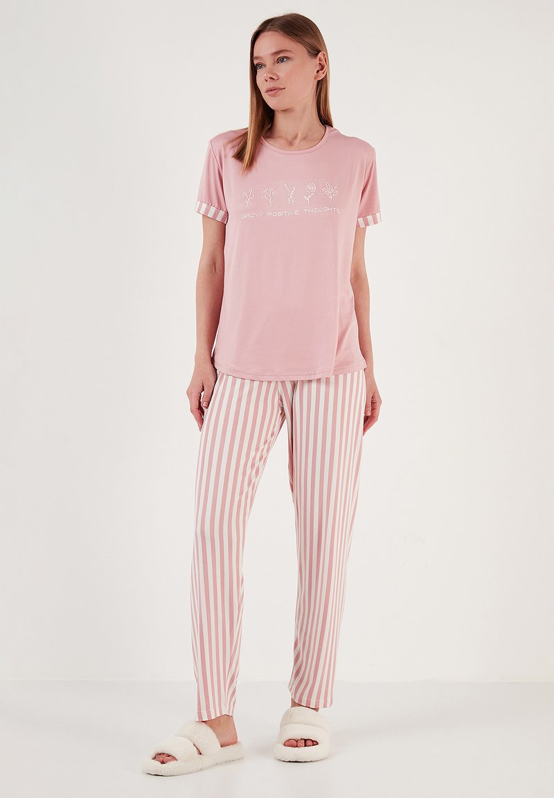 LELA SOFT TOUCH - Pidžamas komplekts - powder pink