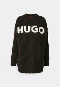 HUGO Strickpullover - black