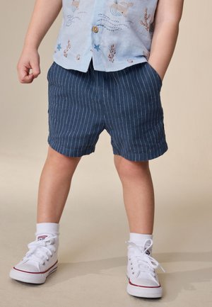 Next, REGULAR FIT - PULL ON - Shorts - navy stripe