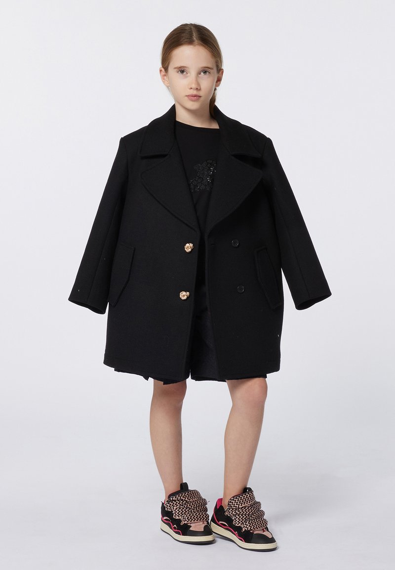 LANVIN Halflange jas zwart LANVIN Halflange jas zwart