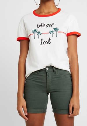 T-Shirt print - white