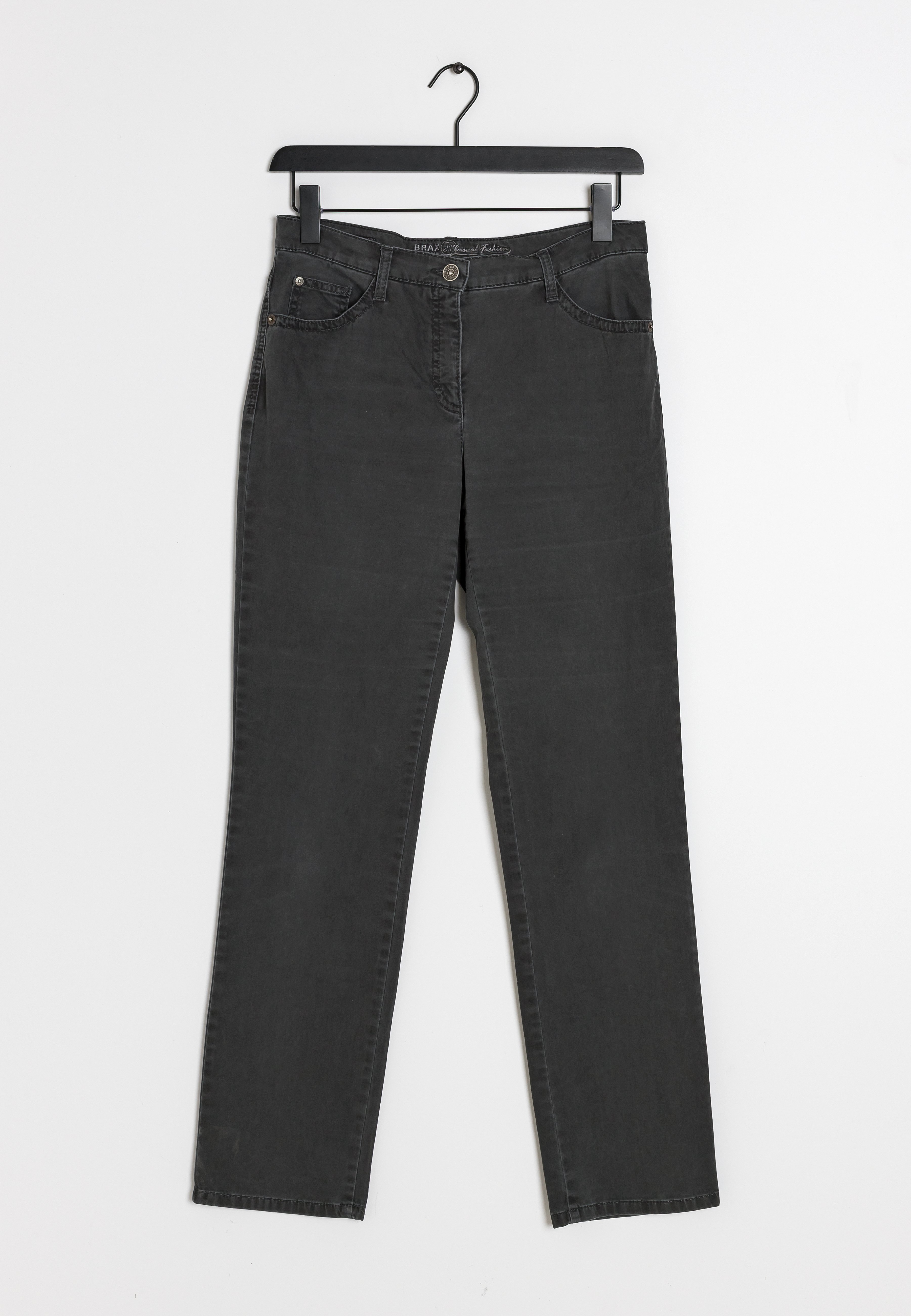 BRAX Broek - black/zwart - (Pre-owned) - Zalando.nl