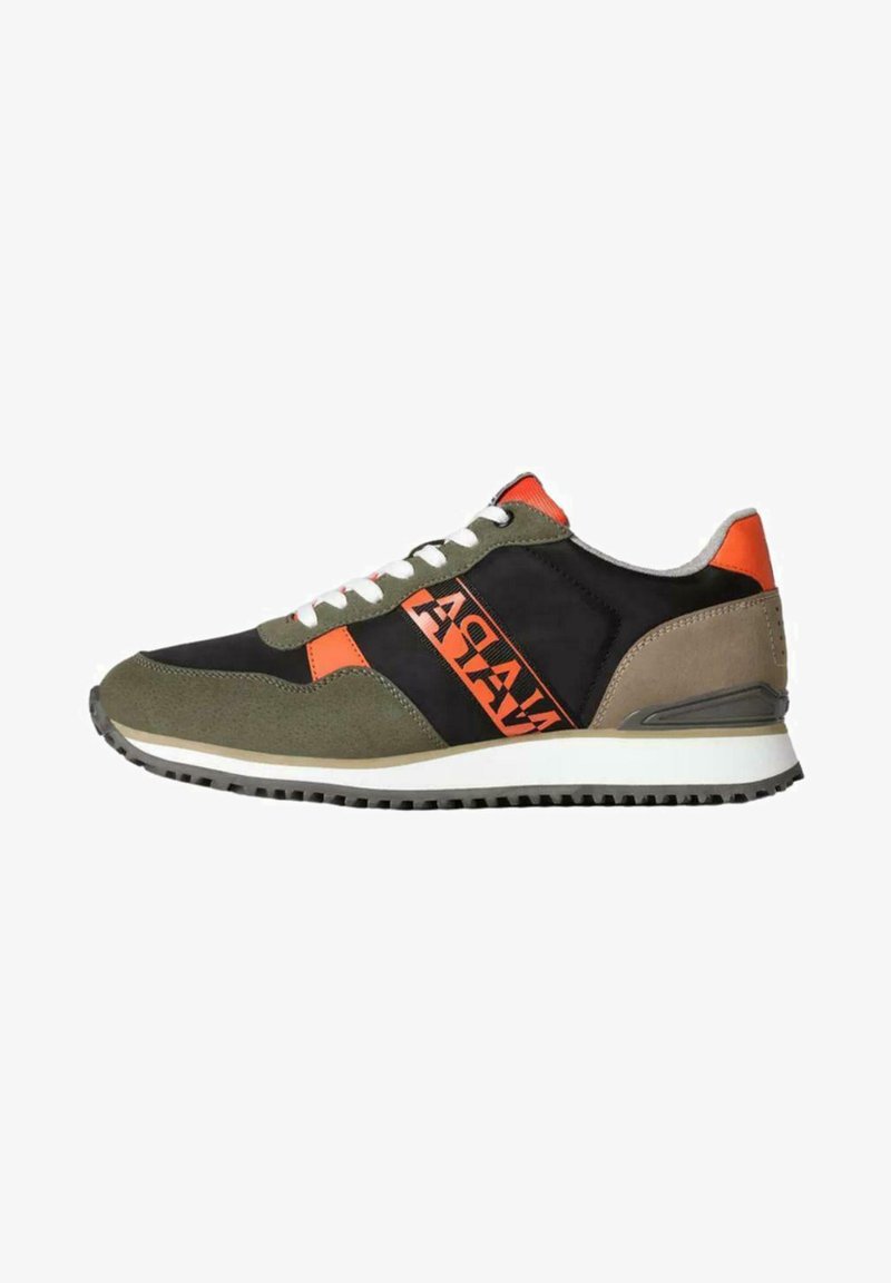 Napapijri COSMOS - Sneakers basse - green/light brown/black