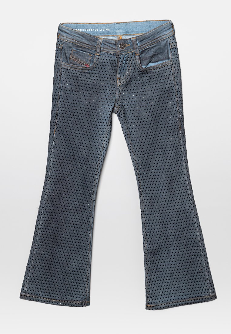 Diesel Flared Jeans donkergrijs Diesel Flared Jeans donkergrijs