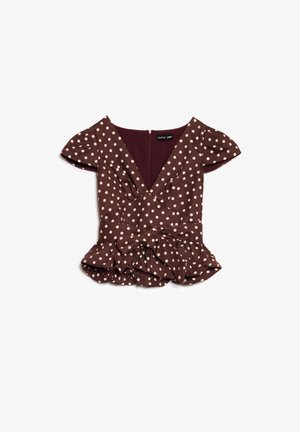 Sister Jane, ARLES POLKA DOT TOP - Débardeur - brown