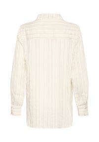 Cream VENEA JOA - Button-down blouse - birch stripe