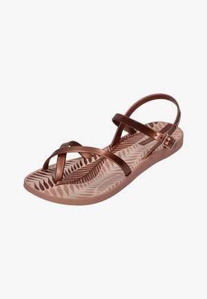 Sandals - pink copper brown