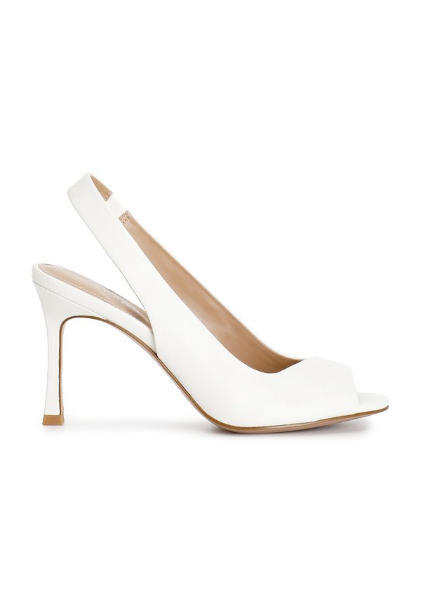 High Heel Peeptoe - beige