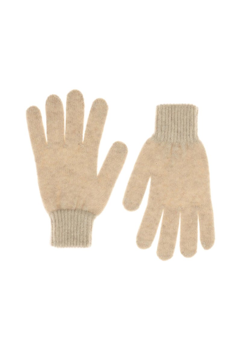 Zwillingsherz Guanti - hellbeige