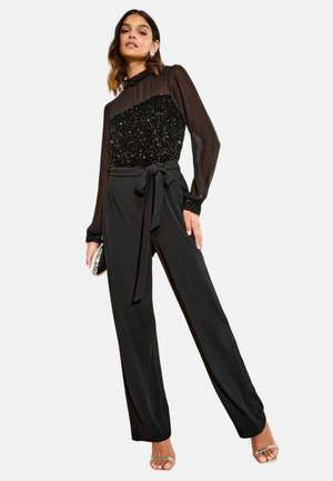 REGULAR FIT  - Jumpsuit - black