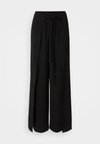 JDYDIVYA SLIT - Trousers - black