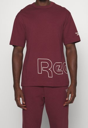 T-Shirt print - dark red