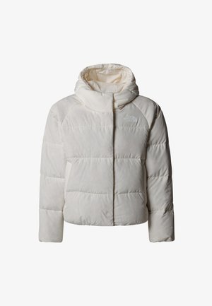 G NORTH DOWN HOODED JACKET - Pūkinė striukė - white dune