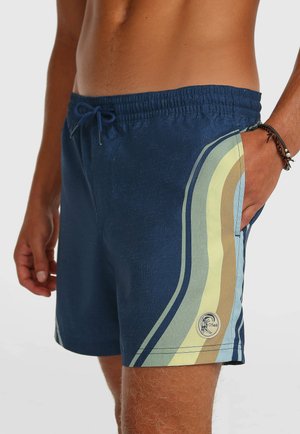 O'RIGINALS LONGBOARD 15" - Kopalne kratke hlače - blue originals sideburns