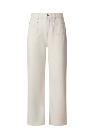 Pepe Jeans STRAIGHT UHW LEXA  - Jeans a sigaretta - white