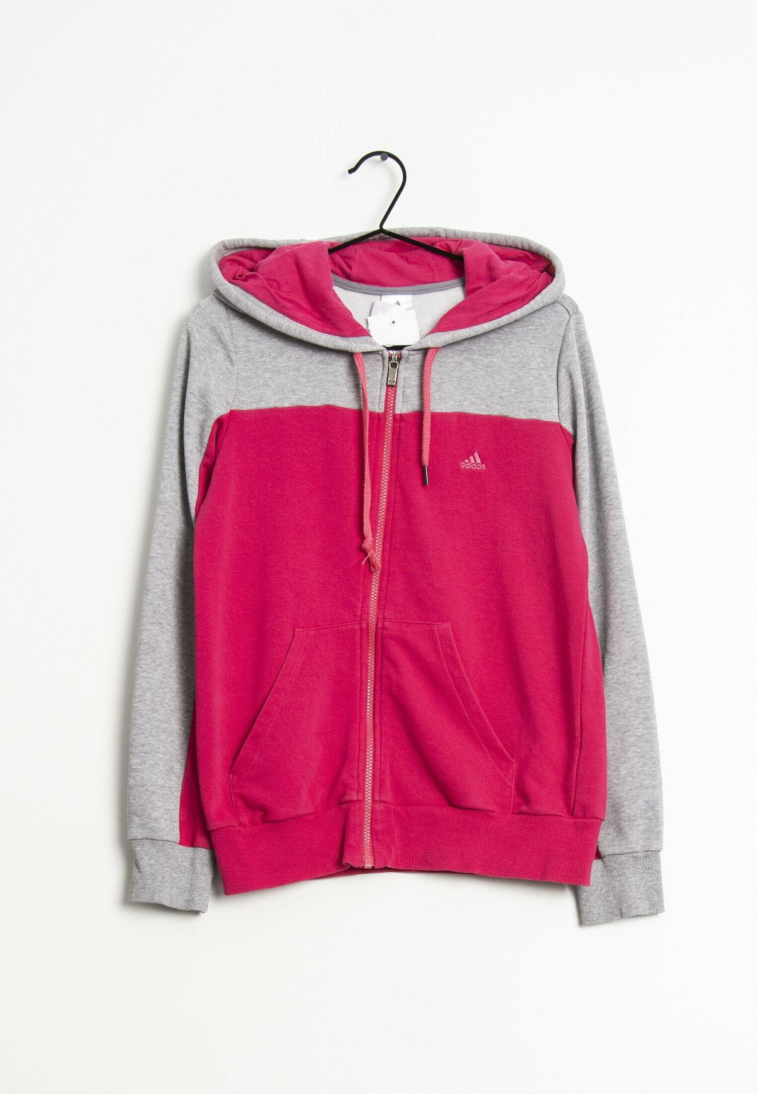 adidas Originals Felpa con zip - pink/fuxia - Zalando.it