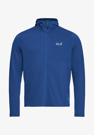 Jack Wolfskin, LITESTRIDE FZ M - Giacca in pile - blue orchid