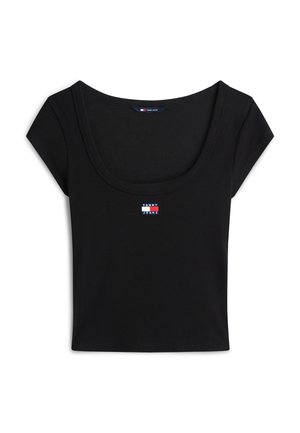 Tommy Jeans, Osnovna majica kratkih rukava - black