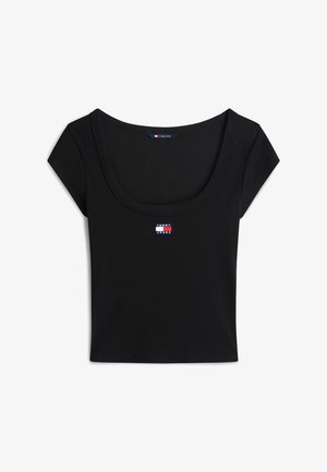 Tommy Jeans, Osnovna majica kratkih rukava - black