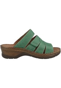 Josef Seibel Sandaalit nilkkaremmillä - green