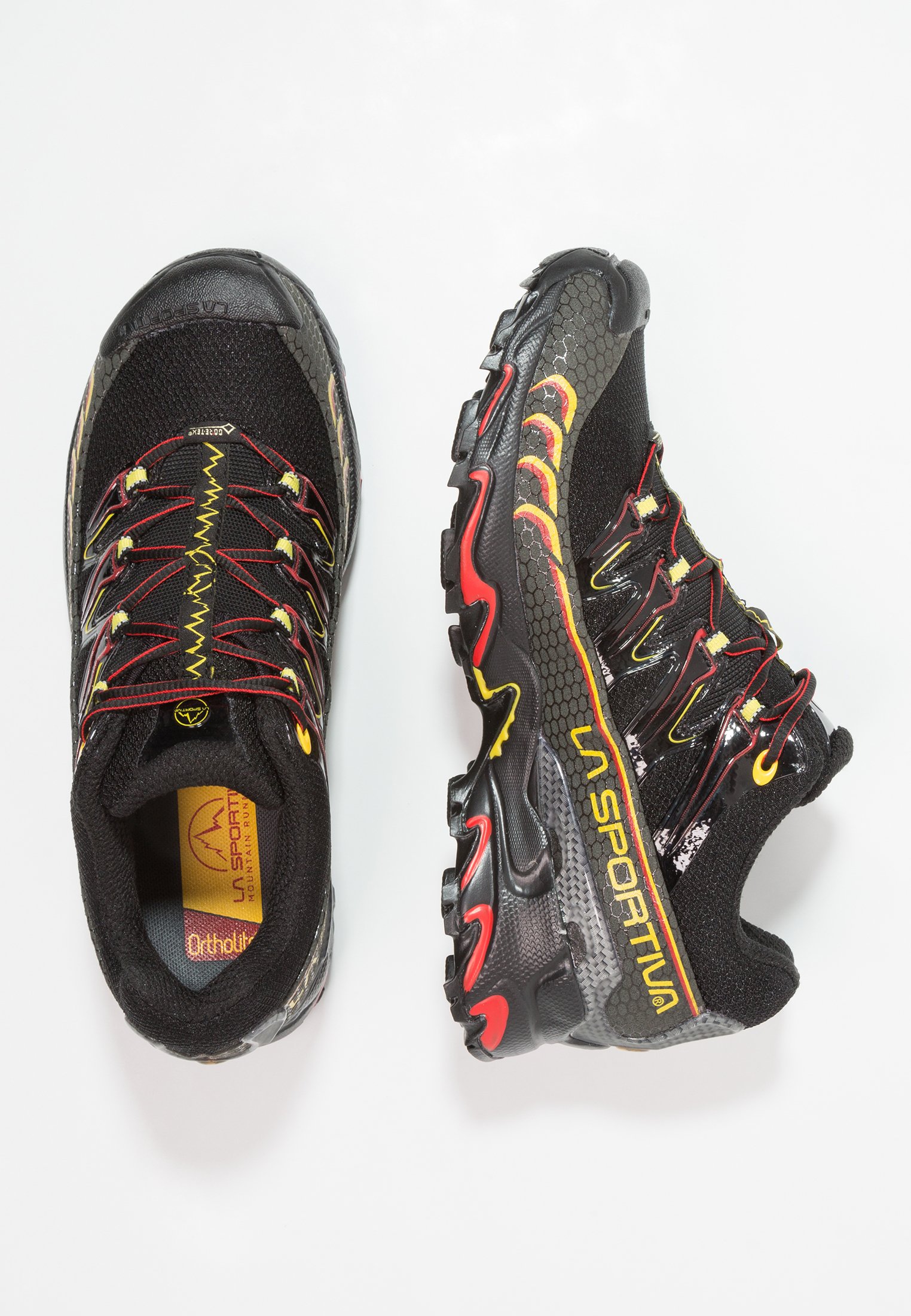 La Sportiva ULTRA RAPTOR GTX - Zapatillas de trail running -  black/yellow/negro - Zalando.es