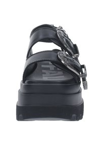 Buffalo Sandali con plateau - nero