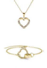 MYC Paris Ketting - doré   cristal