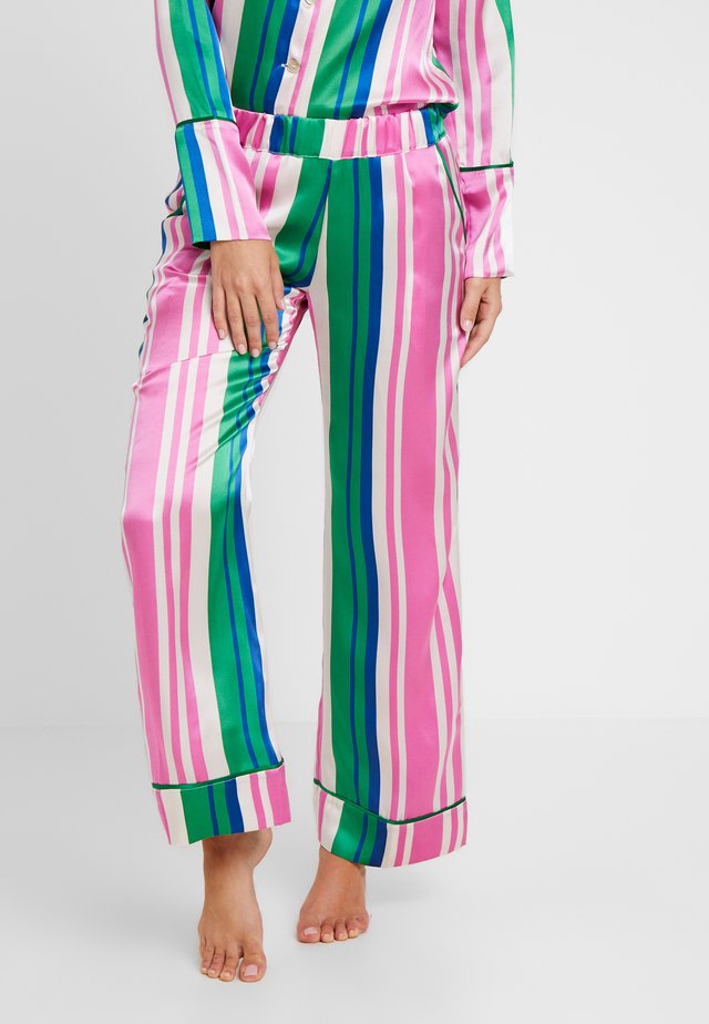 EVIE PRINT BOTTOMS - Pantaloni del pigiama - pink/dark blue/white