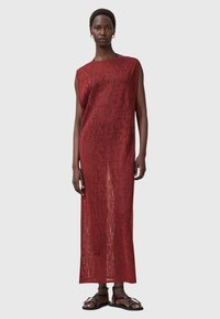 AllSaints KAITO - Strickkleid - rosewood red