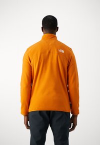 The North Face GLACIER 1/4 ZIP - Fleecová mikina - desert rust