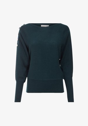 MIT LANGEN ÄRMELN - Pullover - vert foncé