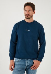 REGULAR FIT - Sweatshirt - indigo