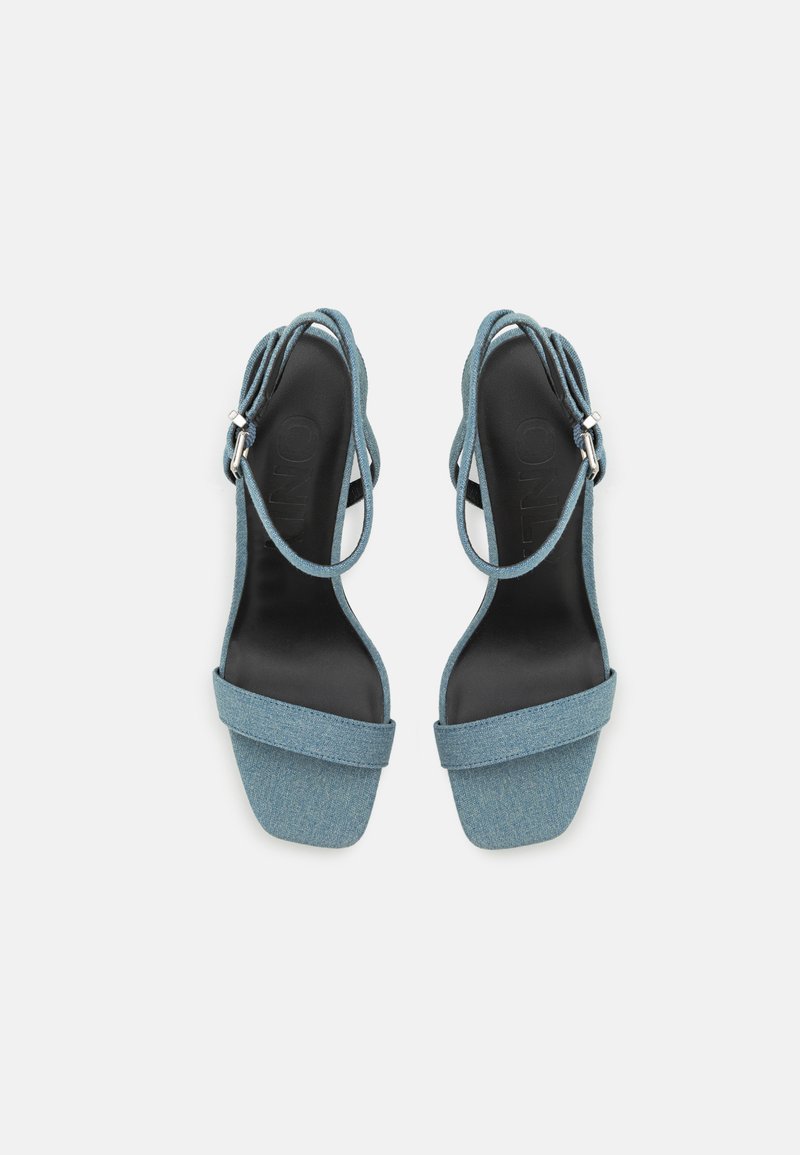 ONLY SHOES ONLMADISON-1 CROSS SUEDE SLIP ON - Sandali bassi, Black
