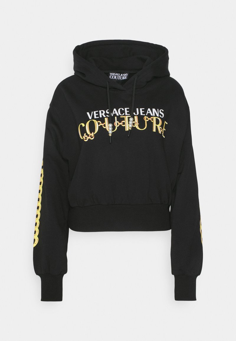 Versace Jeans Couture Hoodie zwart Versace Jeans Couture Hoodie zwart