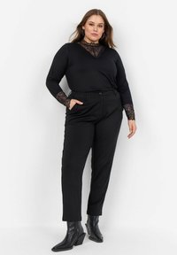 Wasabi Concept WA-STELLA 8 - Top dugih rukava - black
