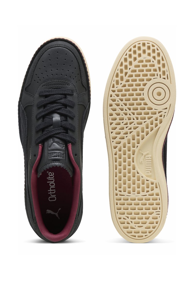 Puma INDOOR REGAL GRACE UNISEX - Sneaker low - black canvas/schwarz