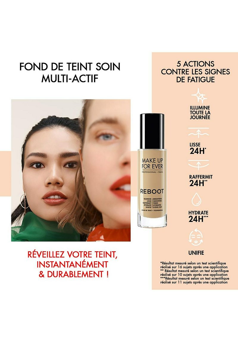 Damen Teint | Make Up For Ever REBOOT ACTIVE CARE-IN FOUNDATION Foundation Y355/hellbraun - UG50116 Damen Teint | Make Up For Ever REBOOT ACTIVE CARE-IN FOUNDATION Foundation Y355/hellbraun - UG50116