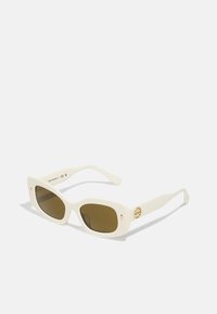 Selected, ivory/dark brown