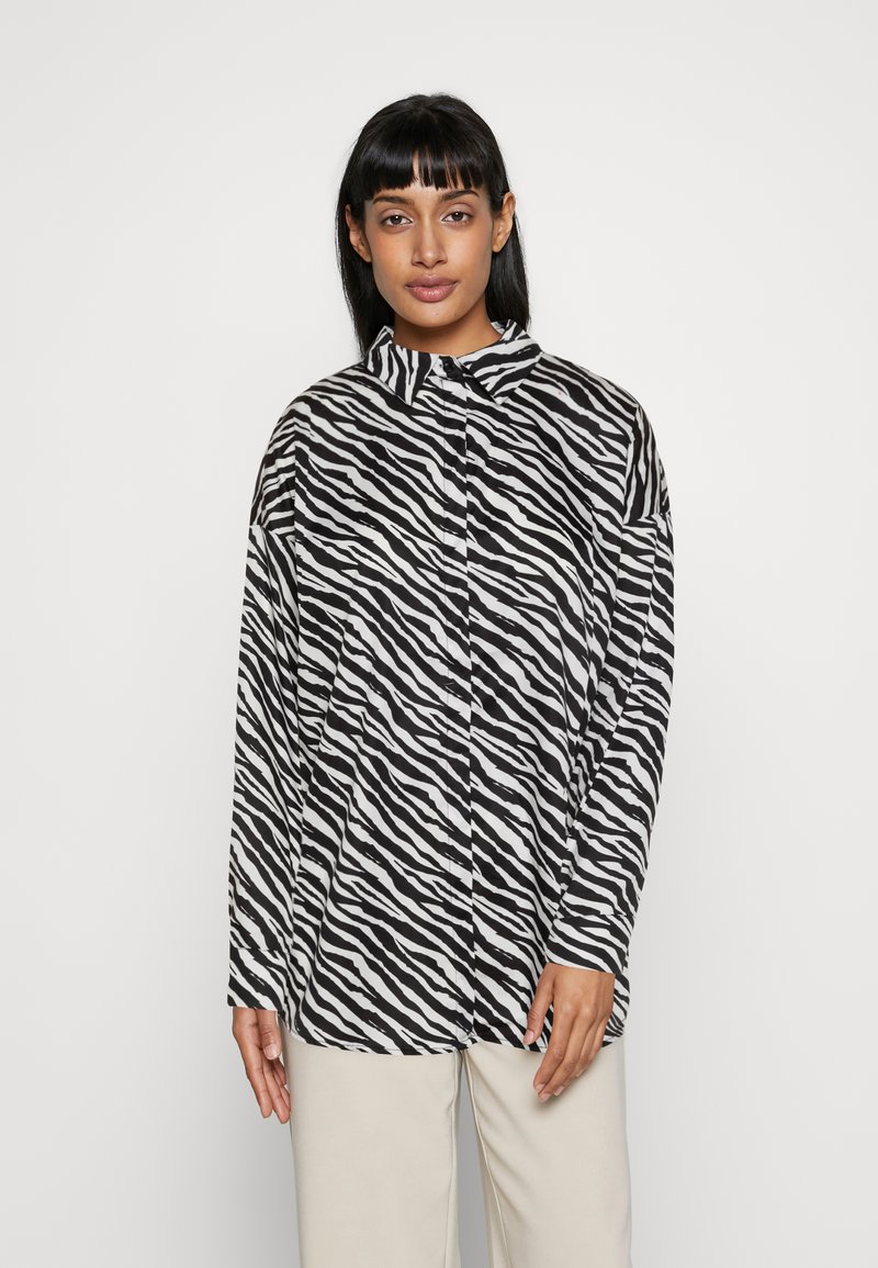 Notes du Nord KIRA - Πουκαμίσα με κουμπιά - black