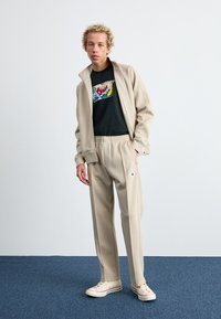 Converse RETRO CHUCK TRACK JACKET - Zip-up sweatshirt - papyrus
