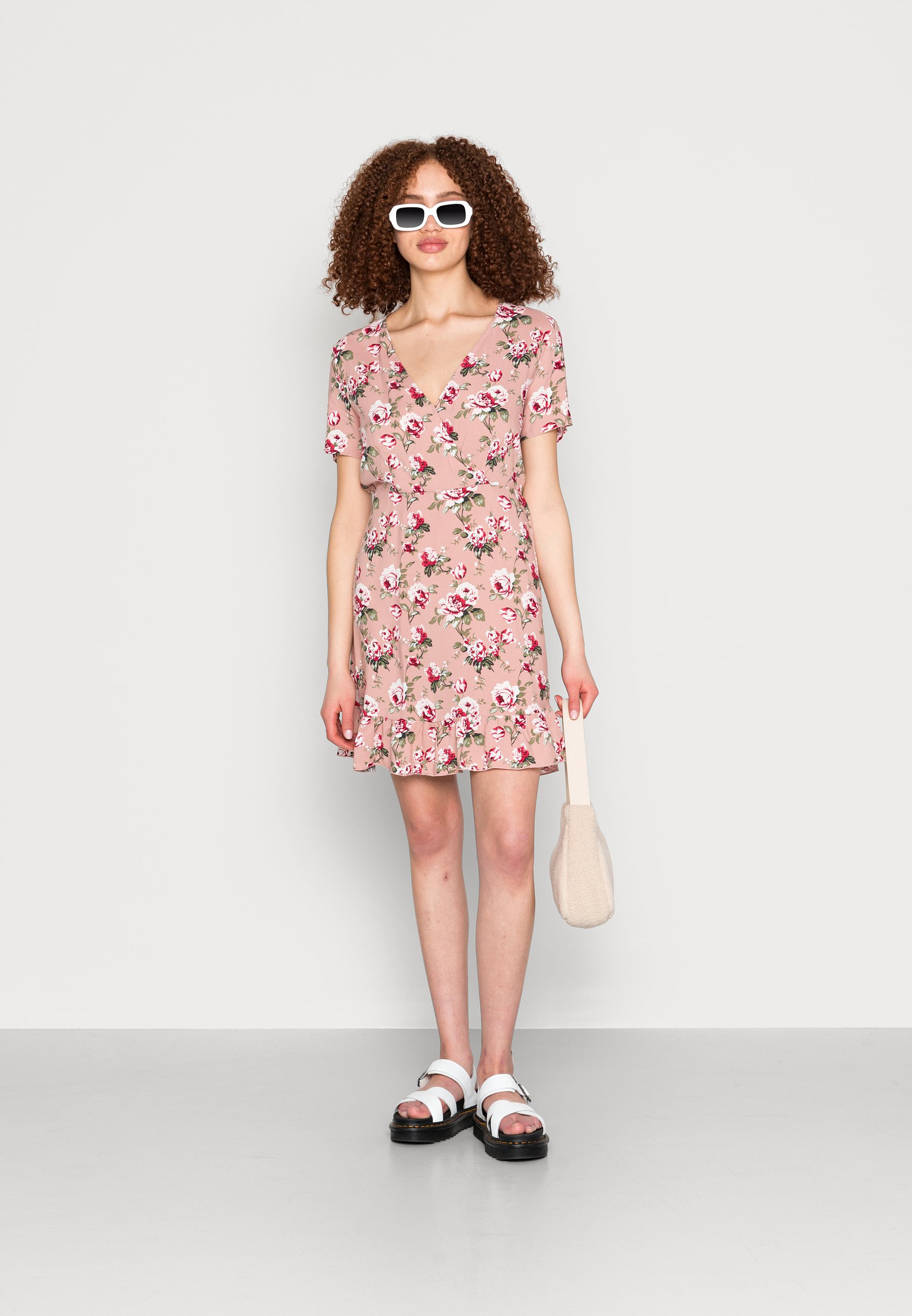 Vila VIEVA AYA V NECK DRESS - Day dress 