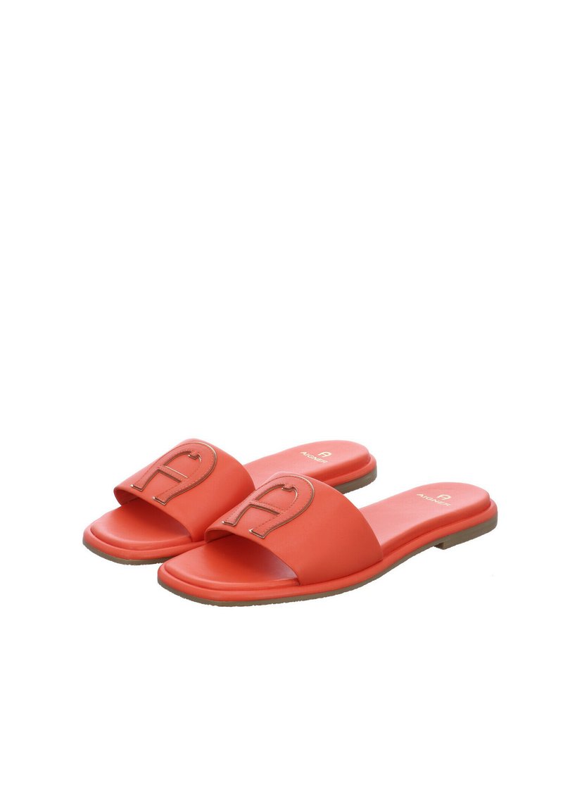 Damen Sneaker | AIGNER LOTTA Pantolette flach orange - SC66301 Damen Sneaker | AIGNER LOTTA Pantolette flach orange - SC66301