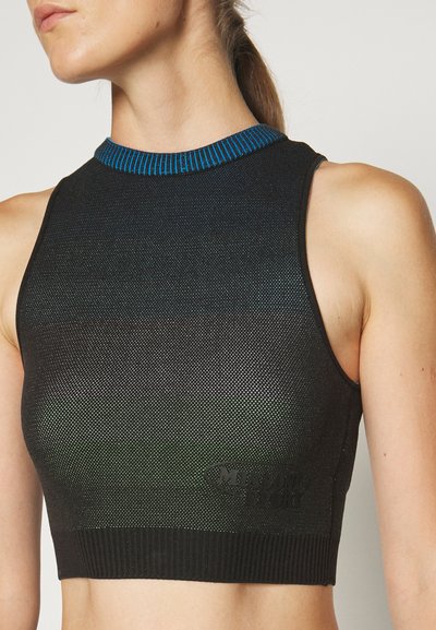 Missoni Sport Μπλούζα - black/green/blue