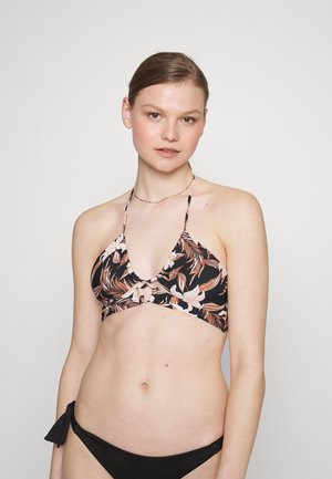 women'secret PRINT REMOVABLE PAD BRA - Πάνω μέρος μπικίνι - black