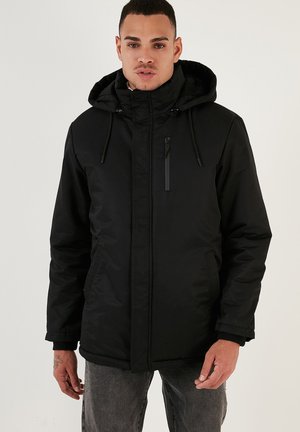 Buratti Wintermantel - black