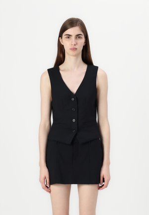 EMEA LONGER LENGTH VEST - Vesta - casual black